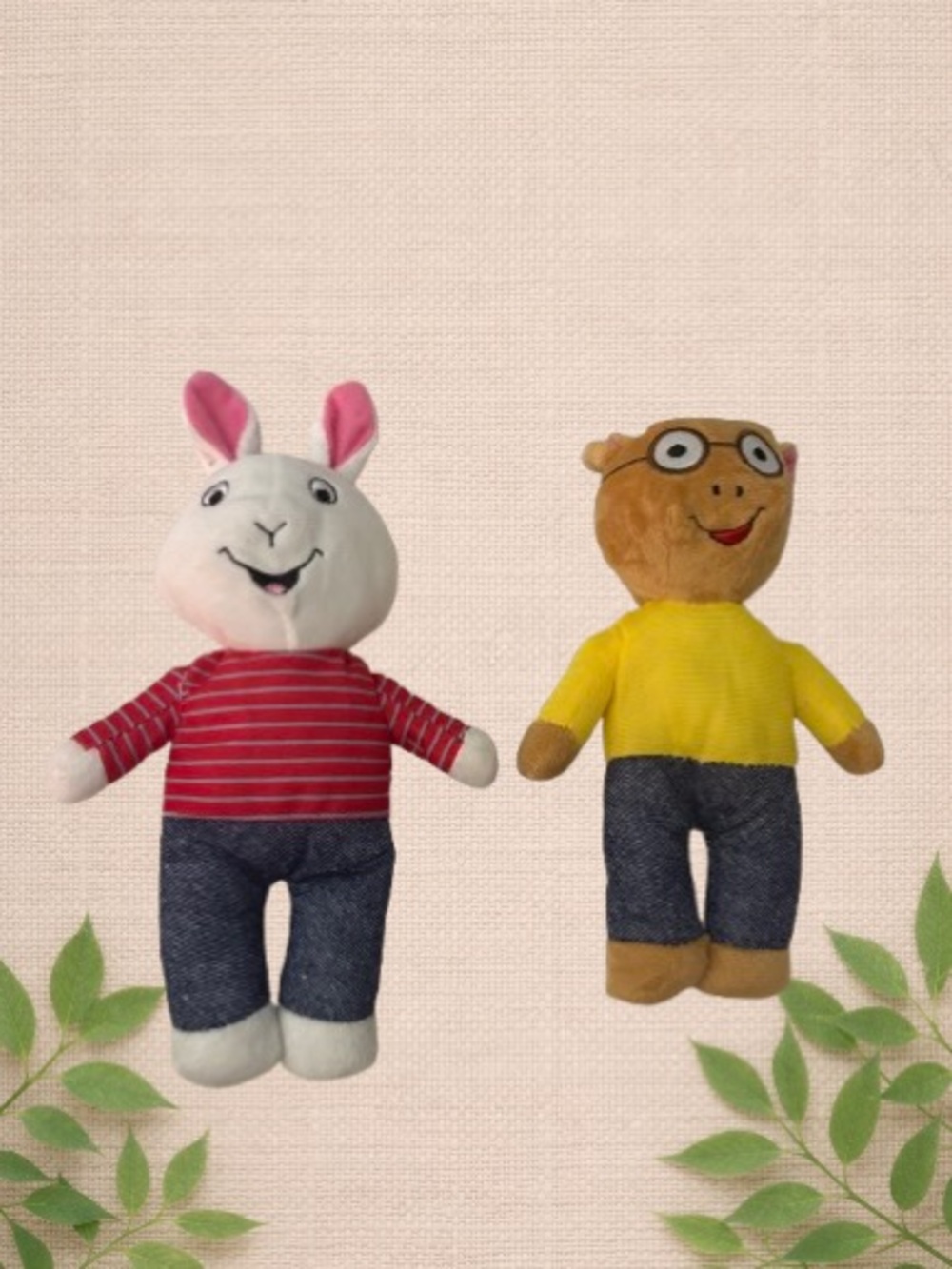 Arthur & Buster Plush Toy Set – Marc Brown 2022 Collectible Pair